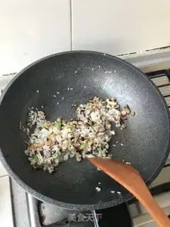Make Porridge of mushroom abalone carrots step 11