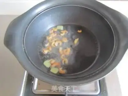 Make Tofu seafood mushrooms and eggs soup step 2