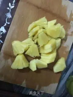 Make Old pineapple meat step 5