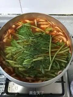 Make Korean sauce soup step 7