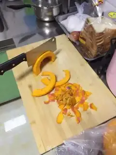 Make Pumpkin porridge step 2