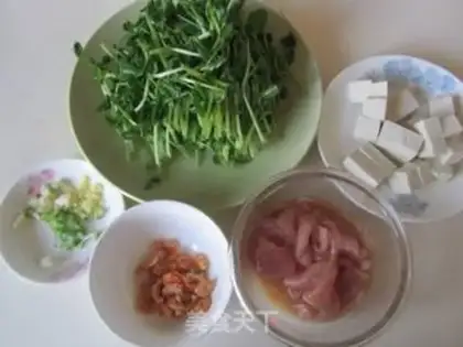 Make Tofu sprouts step 0
