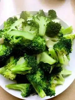 Make Clear the broccoli step 2