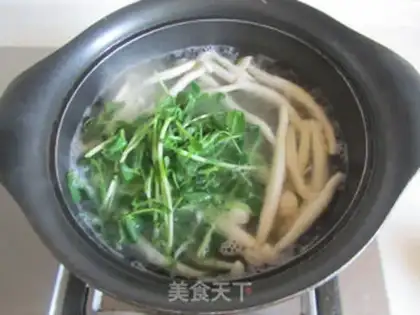 Make Tofu seafood mushrooms and eggs soup step 7