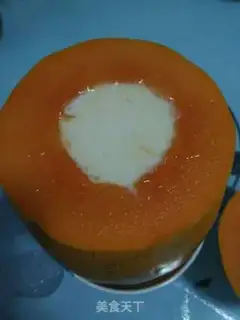 Make Cucumber milk pudding step 2