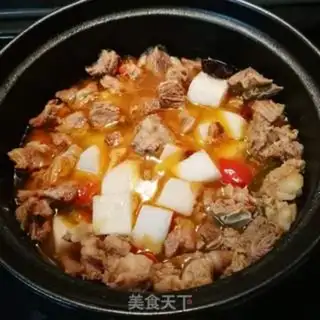 Make Tomato radish beef step 6