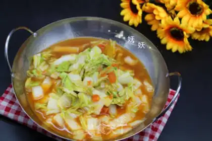 Make Cheese cabbage step 8