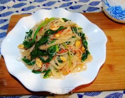 Make Fan spinach step 8
