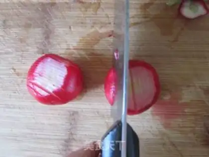 Make Cinnamon sugar and cherry carrots step 1
