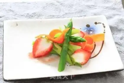 Make Vegetable fruit salad step 1