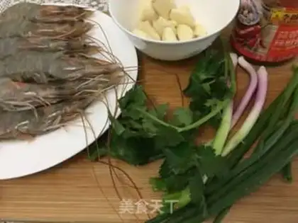 Make Cheese juice and shrimp step 0