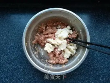 Make Soybean meatball step 2