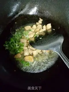 Make Fish cucumber fried rice step 2
