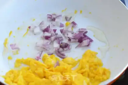 Make Shrimp rice with broccoli step 4