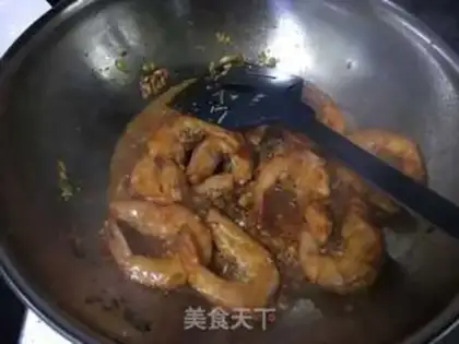 Make Cheese juice and shrimp step 8