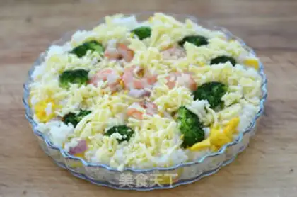 Make Shrimp rice with broccoli step 7