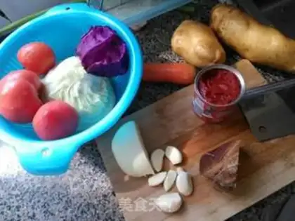 Make Russian cuisine soup step 0