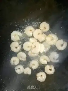 Make Blue bean shrimp step 3