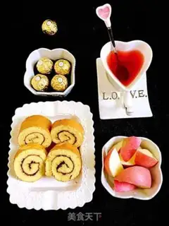Make A cloud cake roll step 16