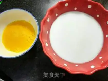 Make Egg sausage powder step 0