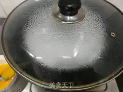 Make Egg sausage powder step 3