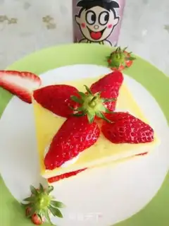 Make Strawberry toast step 2
