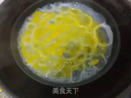 Make Egg sausage powder step 4