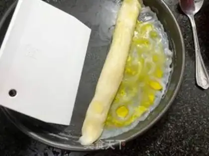 Make Egg sausage powder step 5