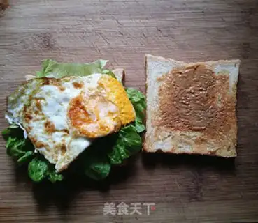 Make Ham cheese sandwich step 6