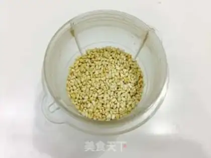 Make Homemade black sesame paste step 8