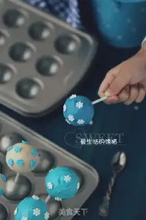 Make Lollipop cake step 14