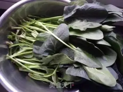 Make Sesame sauce spinach step 0