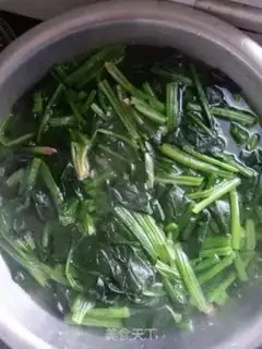 Make Sesame sauce spinach step 3