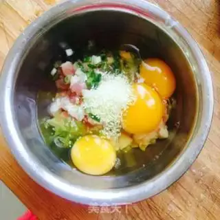 Make Eggs and meat step 1