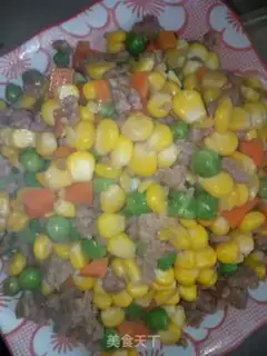 Make Sweet bean corn step 5
