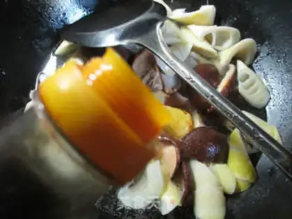 Make Flaming mushrooms step 6