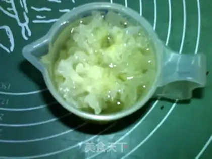 Make Silver-eared rice porridge step 1