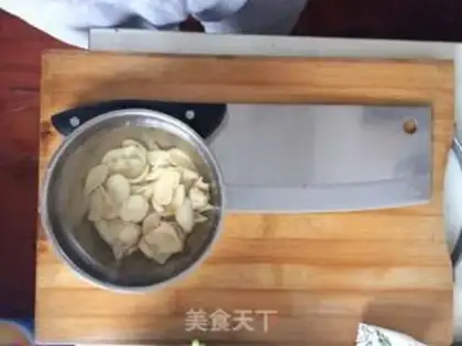 Make Celery lily shrimp step 2