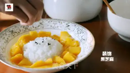 Make Thai mango rice step 9