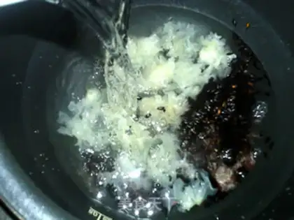 Make Silver-eared rice porridge step 3