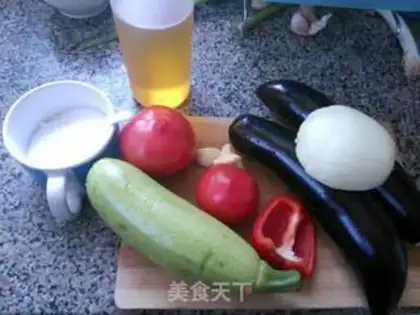 Make Russian eggplant sauce step 0