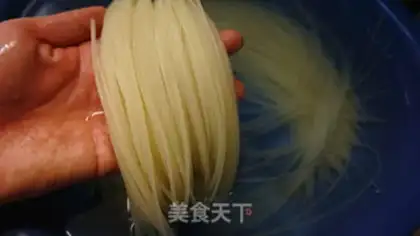 Make The rice line step 3