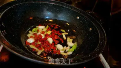 Make The rice line step 8