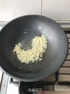 Make Garlic fans steaming doll food step 2