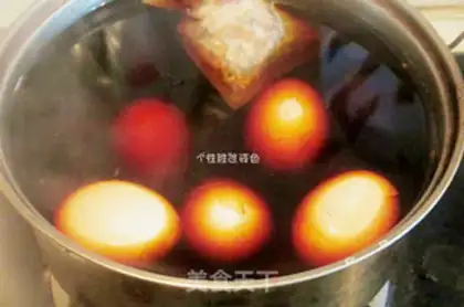 Make Boiled tea eggs step 6