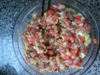 Make Russian eggplant sauce step 18
