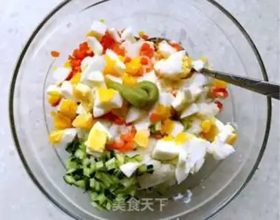 Make Japanese potato salad step 2