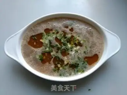 Make Shrimp sauce and eggs step 4