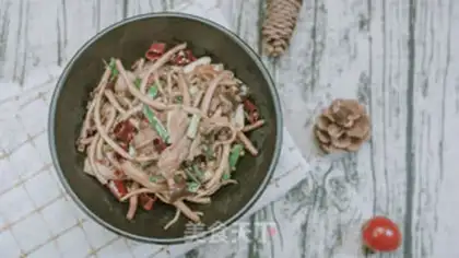 Make A dry pot of tea and mushrooms step 13
