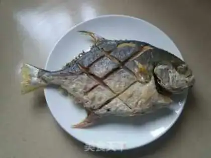 Make Red-burned mackerel step 3